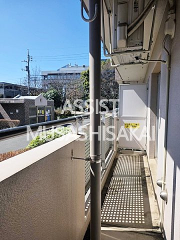 コーポレート小金井梶野通り5号棟のバルコニー