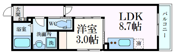Ｓフラット江波本町