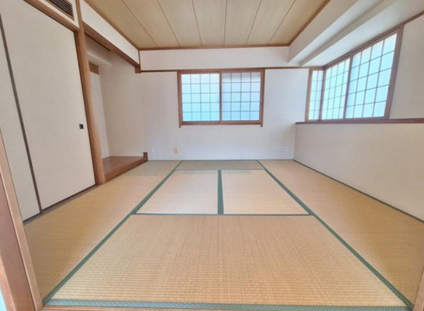 グランミュゼ香櫨園の和室|リビングに隣接した和室約8.0帖