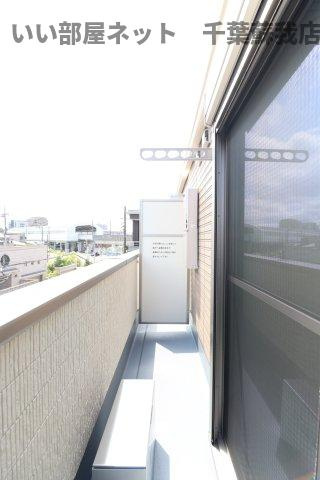 KAIROSのバルコニー|広々としたバルコニーです