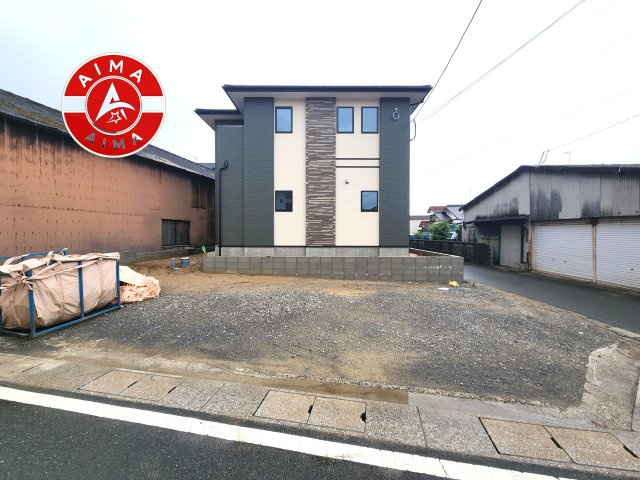 福津市西福間3丁目第5-2棟（1号棟）の外観|デザイン性のある外観です。