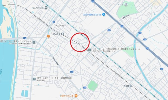 加古川市尾上町今福　　山陽電鉄「尾上の松」徒歩5分の地図