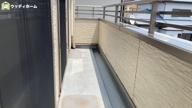 越谷市弥栄町3丁目　中古一戸建てのバルコニー