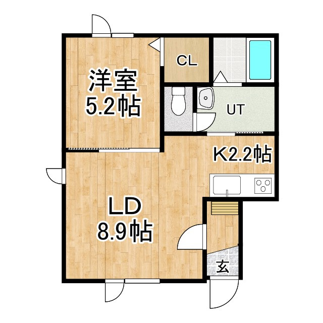 COZY・Ⅱの間取り