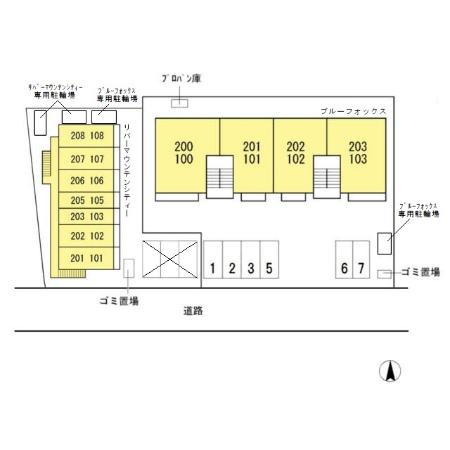 【区画図】 | ブルーフォックス