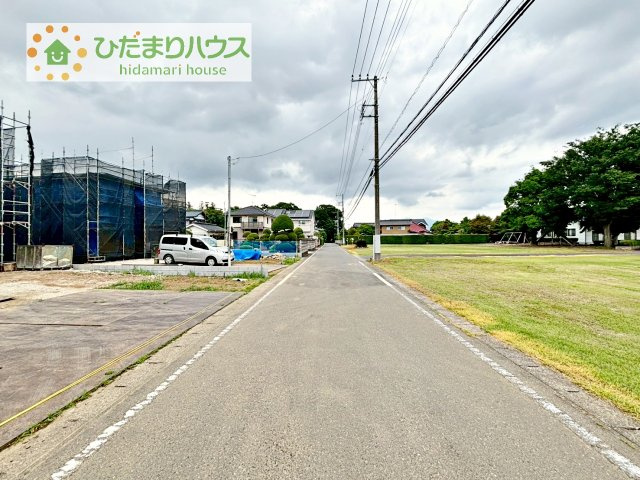 【前面道路含む現地写真】 | つくば市前野2期　新築戸建　2号棟 | 5/8撮影