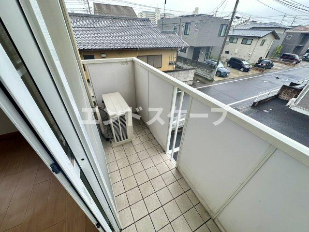 ロイヤルパークＡのバルコニー|高崎、前橋のお部屋探しはエンドスケープまで！お客様の理想お聞かせ下さい♪
