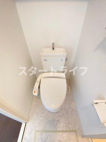 大阪市淀川区木川東４丁目の賃貸マンションのトイレ