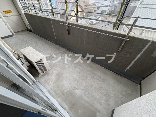 モナーク伊勢崎のバルコニー|高崎、前橋のお部屋探しはエンドスケープまで！お客様の理想お聞かせ下さい♪