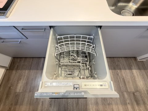 ワイウッドコート前橋市荒牧町第５期　1号棟の設備|家事の時短のお手伝い♪食器洗い乾燥機付き！