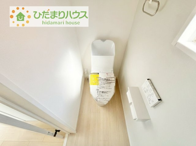 【トイレ】 | 牛久市神谷5丁目　新築戸建 | トイレは1F、2F共に完備！取り合いになることがありませんね(^^)/