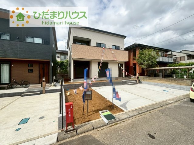 【庭】 | 牛久市神谷5丁目　新築戸建 | お子様の元気なお外遊びも、自宅のお庭なら安心ですね(^^♪