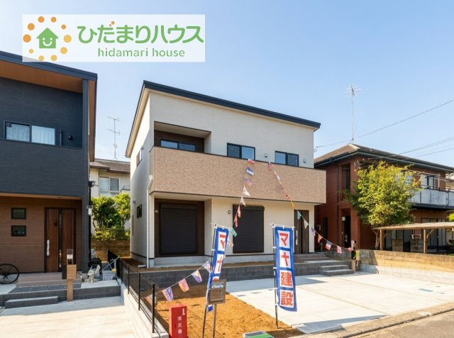 【外観】 | 牛久市神谷5丁目　新築戸建 | 是非一度、ご家族そろってご内覧ください♪
