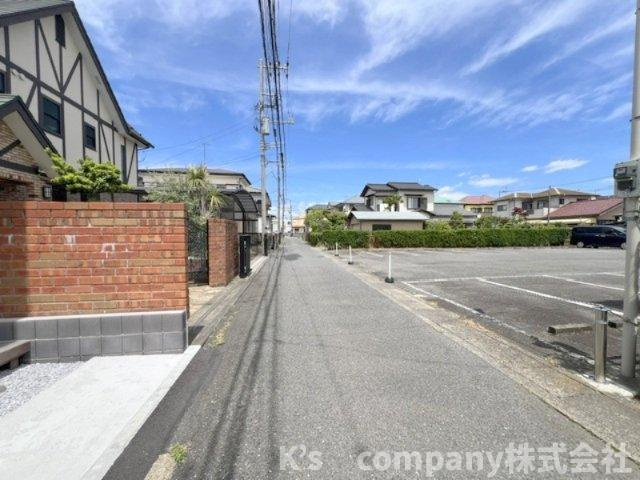 高座郡寒川町宮山　建築条件無し　売地の前面道路含む現地写真|前面道路の様子です◇