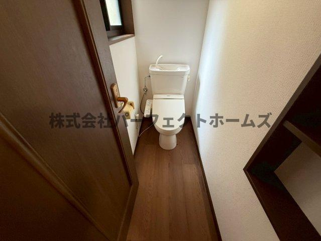 須山町戸建　賃貸のトイレ|トイレもきれいです