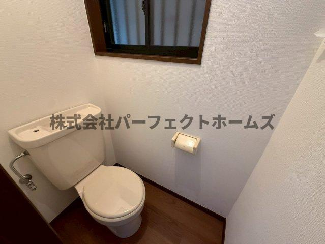 須山町戸建　賃貸のトイレ|トイレもきれいです