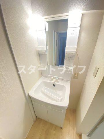 大阪市東淀川区東中島２丁目の賃貸マンションの洗面所