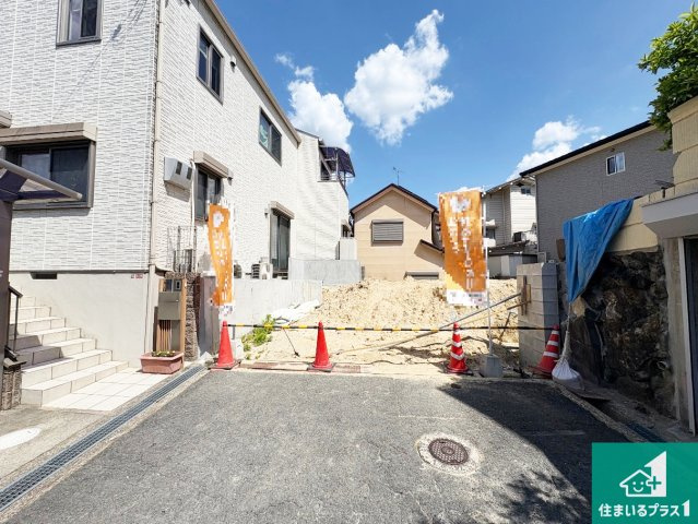 ■枚方市茄子作　売土地の外観|周辺は落ち着いた街並みの住宅地！子育てがしやすい住環境です！現地でしかわからない事もございます。是非一度ご覧ください。