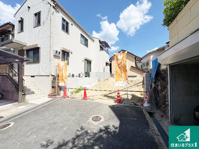 ■枚方市茄子作　売土地の外観|周辺は落ち着いた街並みの住宅地！子育てがしやすい住環境です！現地でしかわからない事もございます。是非一度ご覧ください。