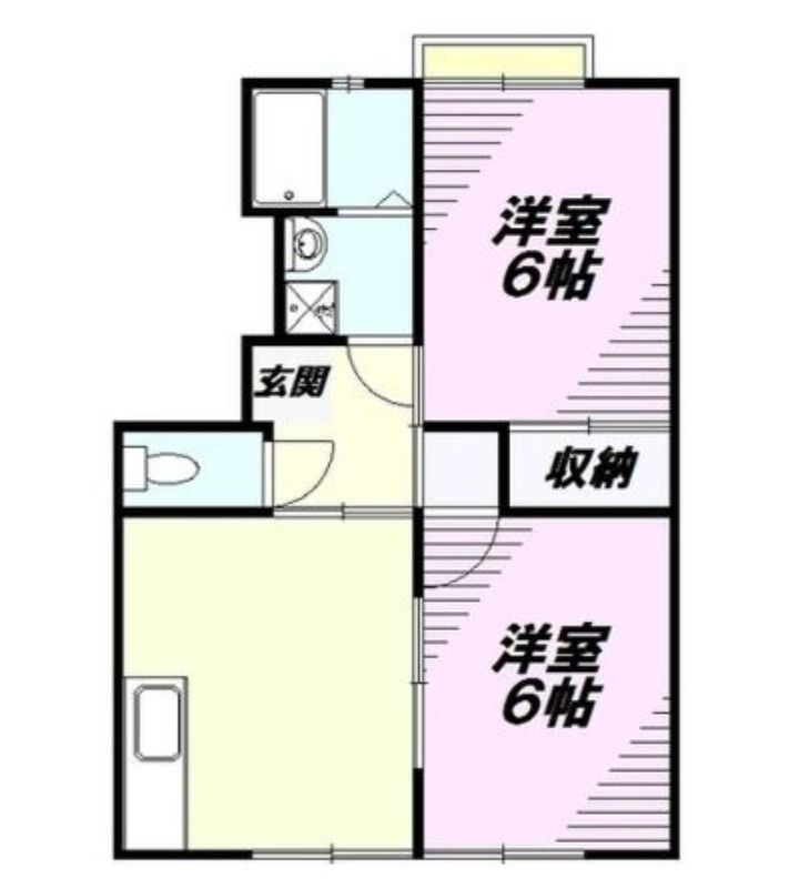 八王子市長房町のアパート