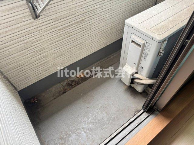 エスポワール木下のバルコニー