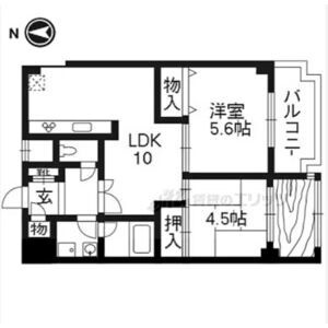 【間取り】 | エイブル創久五条大宮