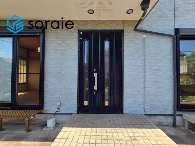 入間市宮寺　中古戸建の玄関|5/11撮影