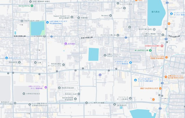 ●29(土)30(日)現地見学可能！　奈良市東九条町の地図