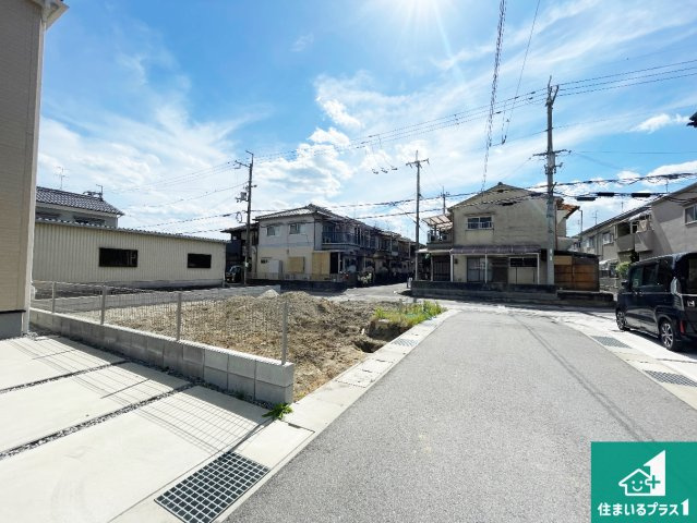●29(土)30(日)現地見学可能！　奈良市東九条町の前面道路含む現地写真|周辺は落ち着いた街並みの住宅地！子育てがしやすい住環境です！まだ未完成ですが、現地でしかわからない事もございます。是非一度ご覧ください。