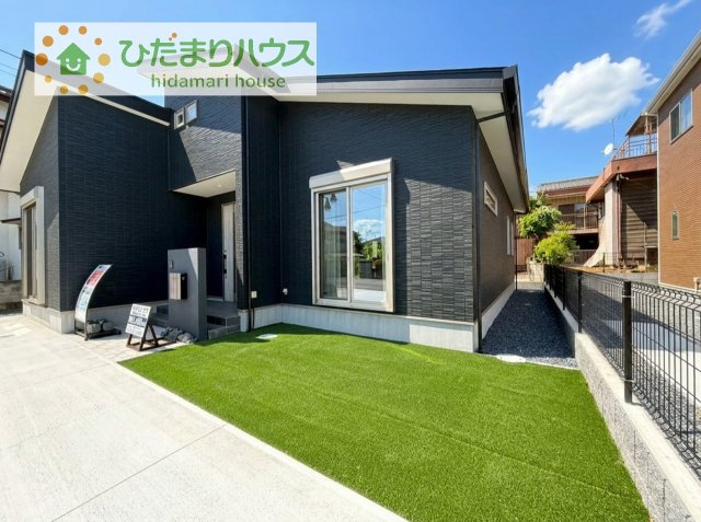 【庭】 | 土浦市中村南1丁目　新築戸建　1号棟 | お子様の元気なお外遊びも、自宅のお庭なら安心ですね(^^♪