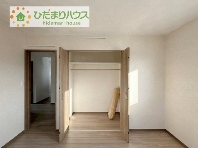 【収納】 | 土浦市中村南1丁目　新築戸建　1号棟 | 全室にクローゼットが付いていて、お部屋の住空間もスッキリ広々使えそうです(^^)