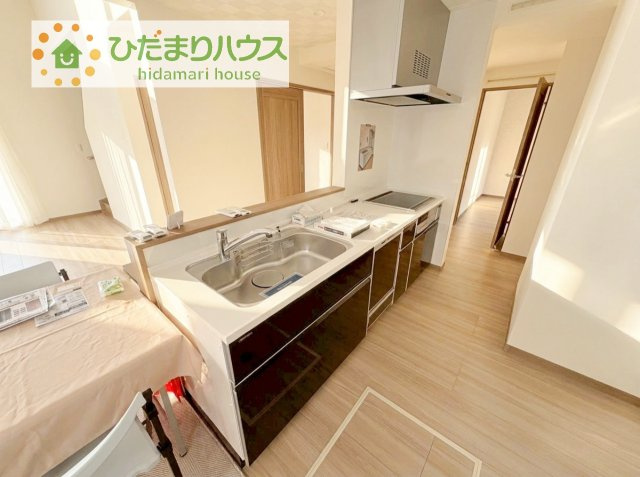 【キッチン】 | 土浦市中村南1丁目　新築戸建　1号棟 | IHコンロでお子様とご一緒にお料理はいかがでしょうか(^^)/