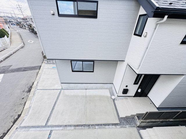 流山市東初石４丁目新築戸建【八木北小学校:7分】のバルコニー|バルコニーより南東側眺望