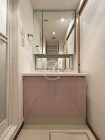 ビューネなんば　難波元町小学校の洗面所|ビューネなんば　独立洗面所