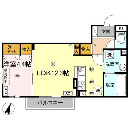 TORISIAサクセスの間取り