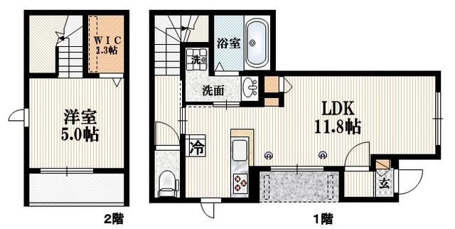 Ｇｎａｄｅの間取り