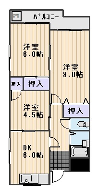 センチュリー万倍の間取り