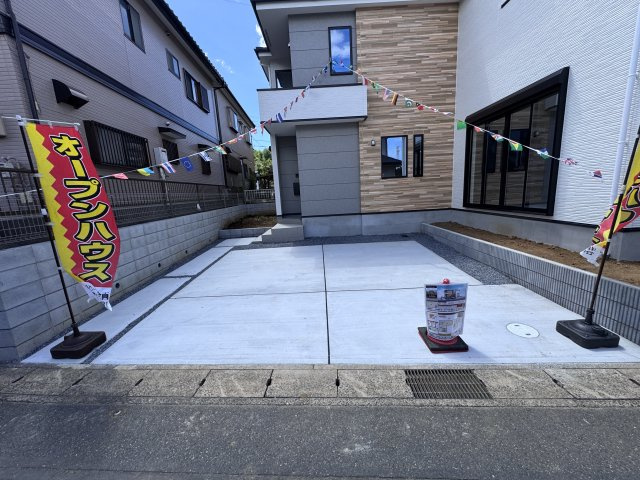 流山市古間木新築戸建（古間木６期）の駐車場|駐車スペース・並列2台駐車可