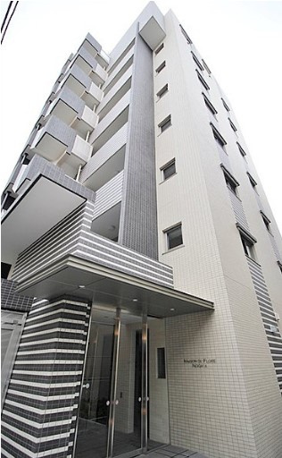 【外観】 | メゾンドフローレ野方 | 鉄筋コンクリート造のがっちりとした建物。