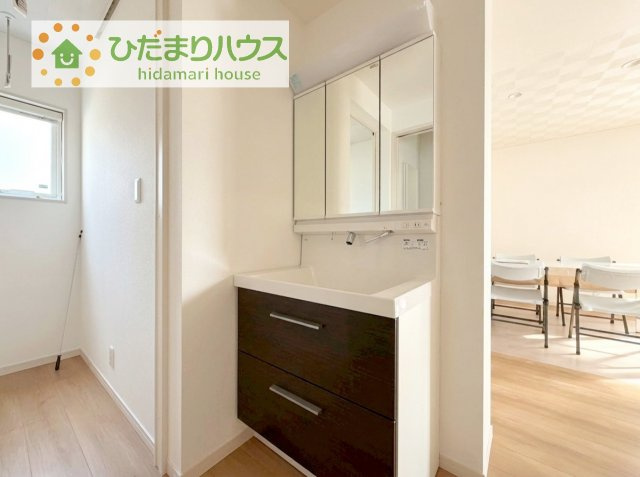 【独立洗面台】 | 土浦市中村南1丁目　新築戸建　2号棟 | シンプルで使い勝手の良い独立洗面台！