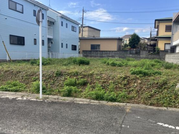 厚木市妻田西　売地の外観
