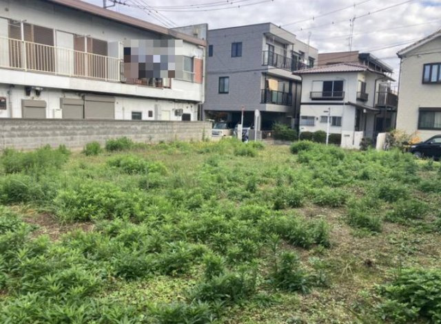 厚木市妻田西　売地の外観