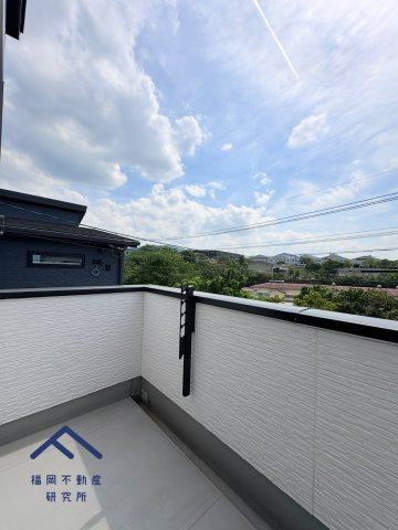 糟屋郡宇美町若草１丁目　戸建てのバルコニー
