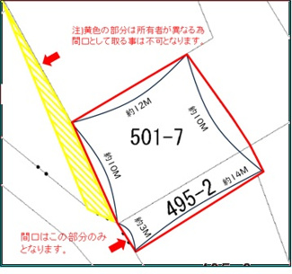 【区画図】 | 【売地】うるま市石川東恩納178.97㎡ / 54.1坪