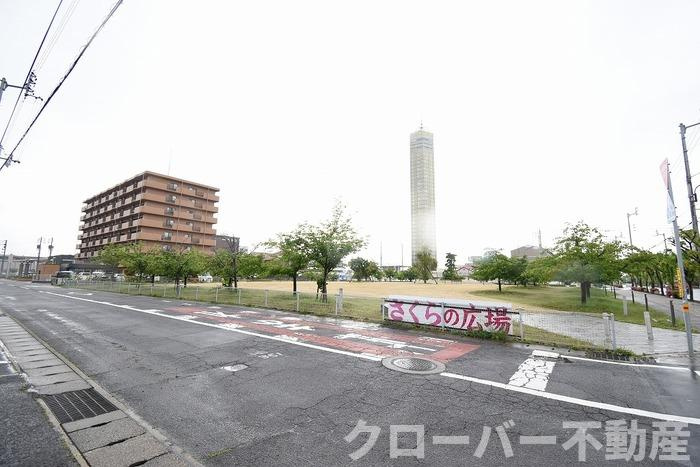 セジュール２１ A棟の展望|さくらの広場
