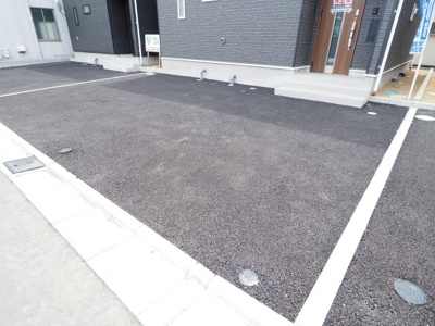 【駐車場】 | Cradle garden　松木町第１　２号棟 | ★内覧予約でブランド米2kg★