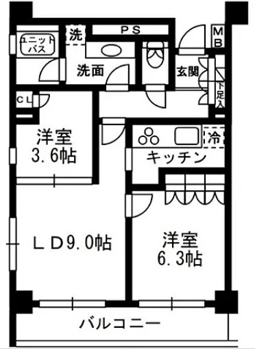 レジディア中落合C棟