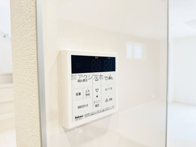 所沢市東狭山ヶ丘3丁目・全7棟　新築一戸建　6号棟の設備|簡単操作で追焚保温・自動湯張りが出来ます