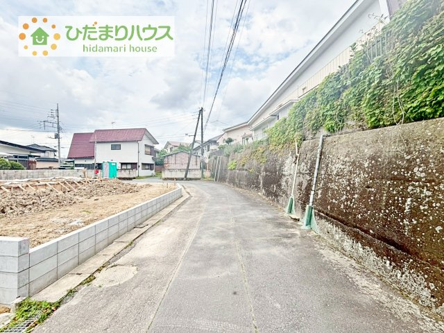【前面道路含む現地写真】 | 土浦市天川第4　新築戸建 | 5/8撮影
