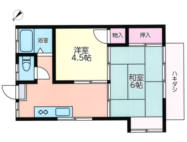 川崎市多摩区中野島３丁目のアパート